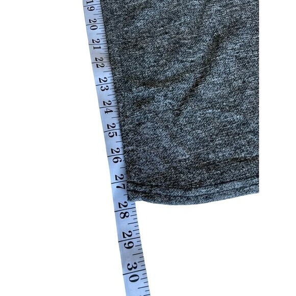 Connection 18 Women Sz M Athletic Sweatpants Pants Gray Black Stretch Waistband - Picture 8 of 9